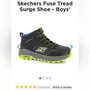 Skechers fuse tread trek surge hiking shoes size 12 GUC!
